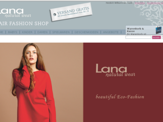 lana-shop.de website preview