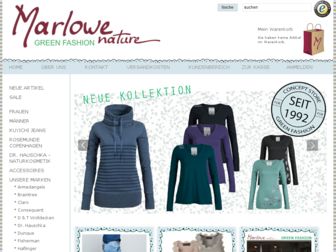 marlowe-nature.de website preview