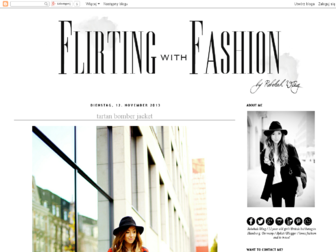 flirting-with-fashion.blogspot.com website preview