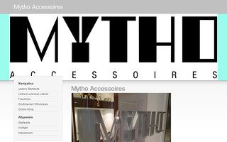 mytho-accessoires.de website preview