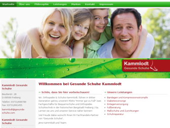 kammlodt.gesunde-schuhe.com website preview