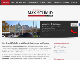 max-schmid-schuhe.de website preview