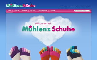 muehlenz-schuhe.de website preview