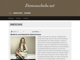 damenschuhe.net website preview