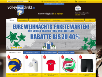 volleyballdirekt.de website preview
