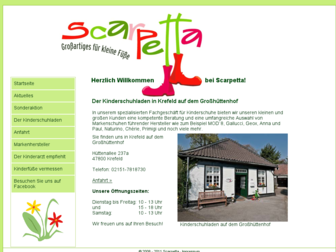 scarpetta.de website preview