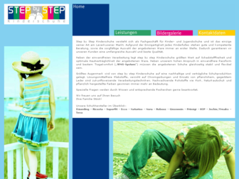 stepbystep-kinderschuhe.de website preview