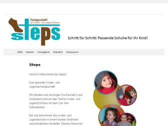 steps-kinderschuhe.de website preview