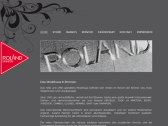 roland-kleidung.de website preview