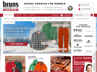 bruns-grosse-groessen.de website preview