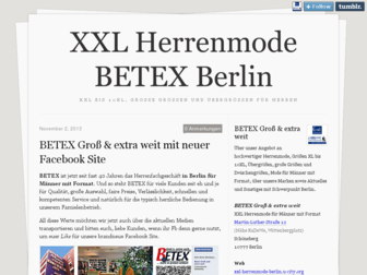 xxl-herrenmode-berlin.tumblr.com website preview