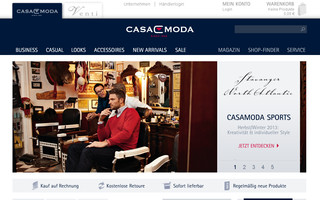 casamoda.com website preview