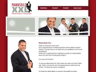 mannsbild-xxl.de website preview