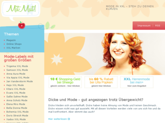 mit-mut.de website preview