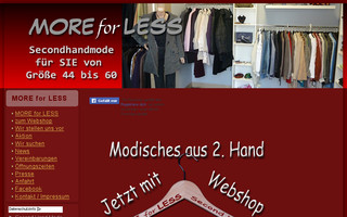 secondhand-grossegroessen.de website preview
