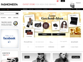 fashionesta.de website preview