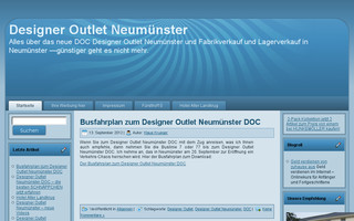 designer-outlet-neumuenster.de website preview