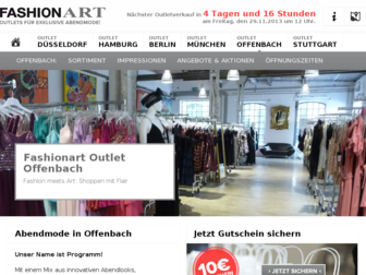 fashionart-offenbach.de website preview