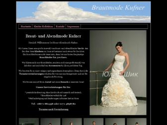 brautmode-kufner.de website preview