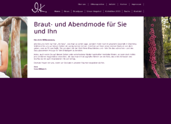 brautundabendmode.de website preview