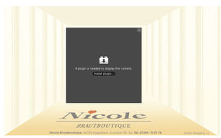 nicole-brautmode.de website preview