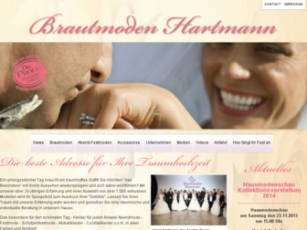 brautmoden-hartmann.de website preview