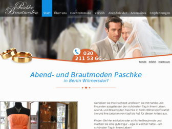 brautmoden-paschke.de website preview