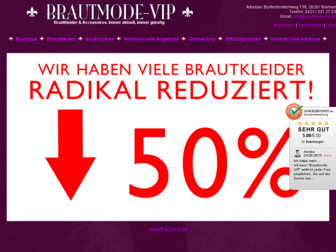 brautmode-vip.de website preview