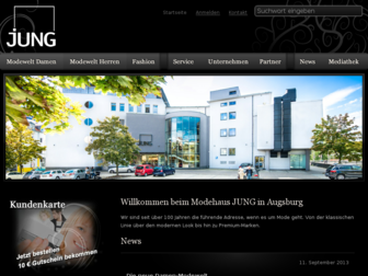 jung-modehaus.de website preview