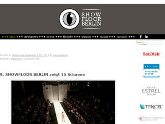 showfloorberlin.de website preview