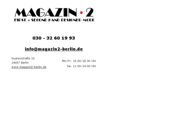 magazin2-berlin.de website preview