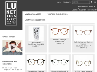 lunettes-shop.de website preview