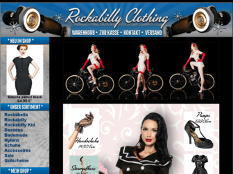 rockabilly-clothing.de website preview