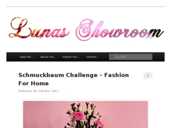 lunas-showroom.com website preview