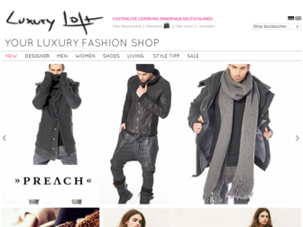 luxuryloft.eu website preview