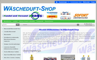 waescheduft-shop.de website preview