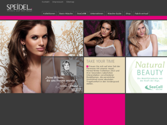 speidel-lingerie.de website preview