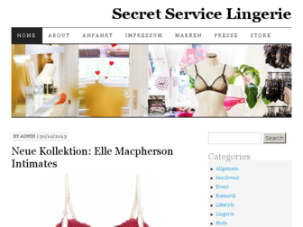 secretservice-store.com website preview