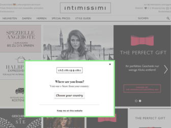 de.intimissimi.com website preview