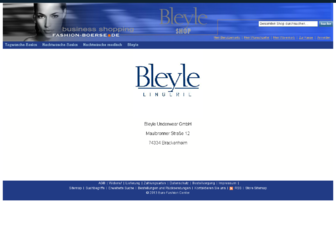 bleyle-shop.de website preview