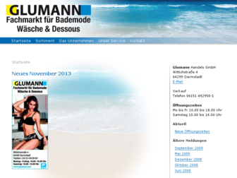 glumann-beach-body.de website preview