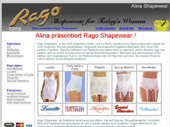 alina-shapewear.de website preview