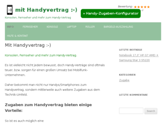 mit-handyvertrag.de website preview