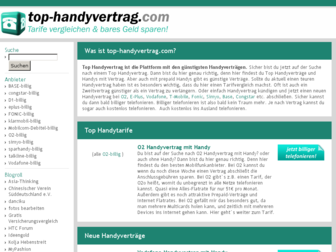 top-handyvertrag.com website preview