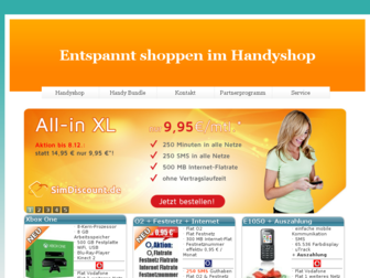 go-handyshop.de website preview