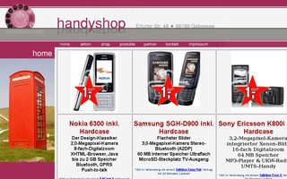 handyshop-gebesee.de website preview