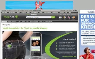 mobilportal.freenet.de website preview