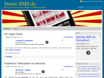 deine-sms.de website preview