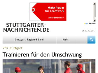m.stuttgarter-nachrichten.de website preview