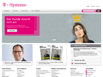 t-systems.de website preview